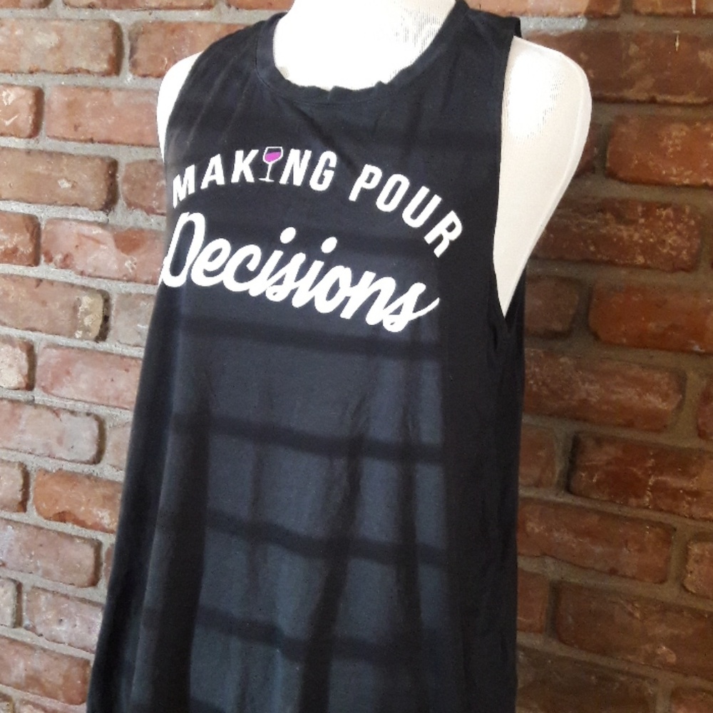 Loose cotton tank